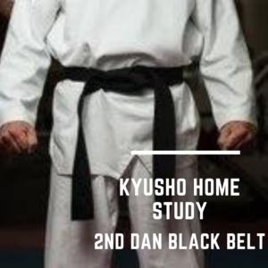 * Kyusho Jitsu Home Study Course 2nd Dan Black Belt